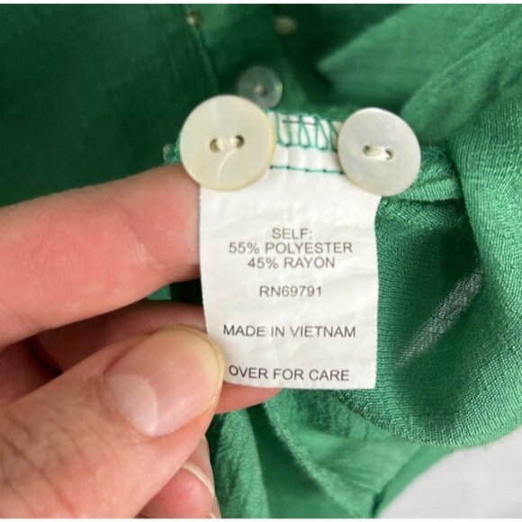 Anthropologie Figueroa & Flower Floral Embroidered Top Women's Size S - Picture 5 of 10